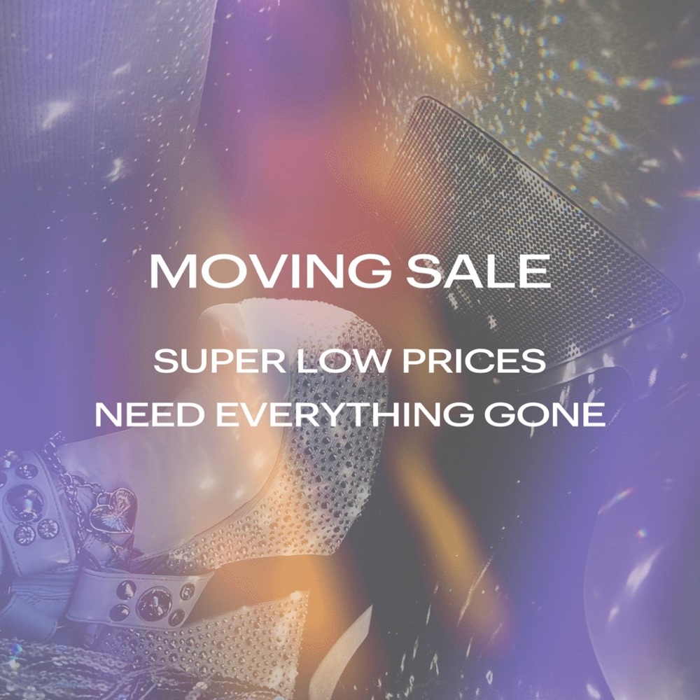 Closet clean out moving sale. NEED EVERYTHING GONE